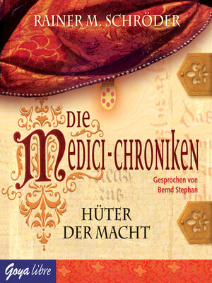 cover image of Die Medici-Chroniken. Hüter der Macht